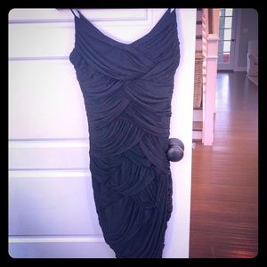 Halston Heritage Black Mini Dress